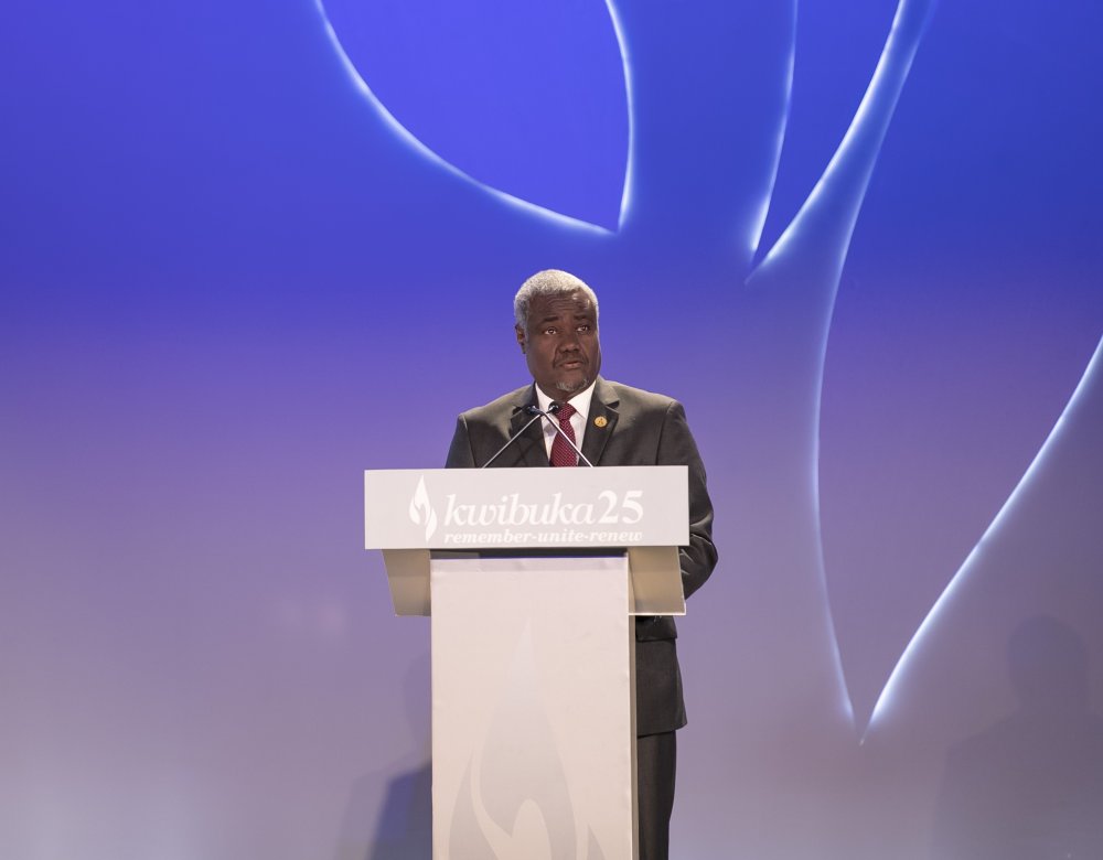 Moussa Faki Mahamat, Chairperson of the African Union Commission has called upon African countries that are sheltering genocide perpetrators to bring them to justice.