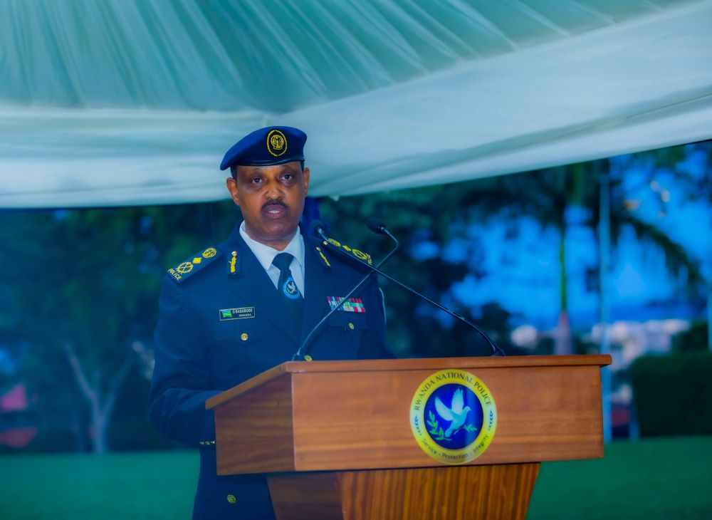 Retired Commissioner of Police (CP) Denis Basabose, who spoke on behalf of the retirees.