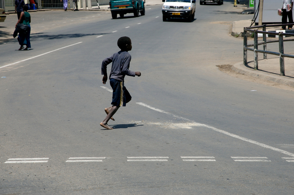 New research from the University of Iowa shows children under certain ages lack the perceptual judgment and motor skills to cross a busy road consistently without putting themselves in danger.