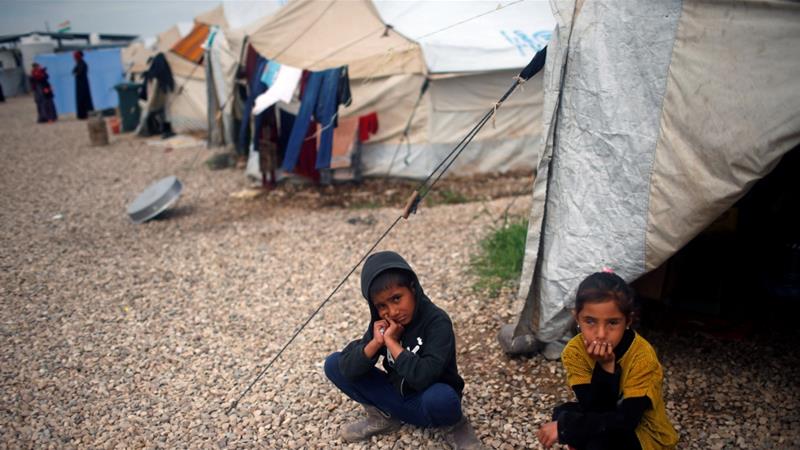 Children under 18 make up just over half the 22.5 million refugee population