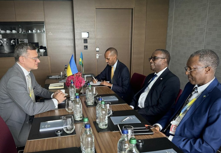 Minister Biruta held talks with the Minister of Foreign Affairs of Ukraine