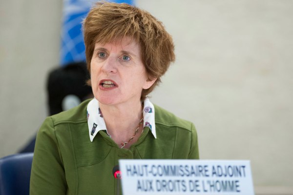 Kate Gilmore, Deputy UN High Commissioner for Human Rights.