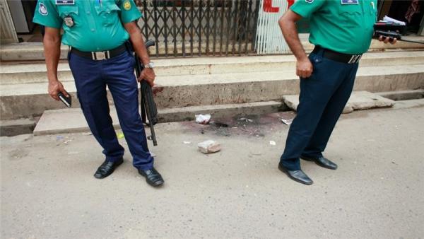 Police said they did not know the motive behind the killing of the Hindu priest and no one had been arrested