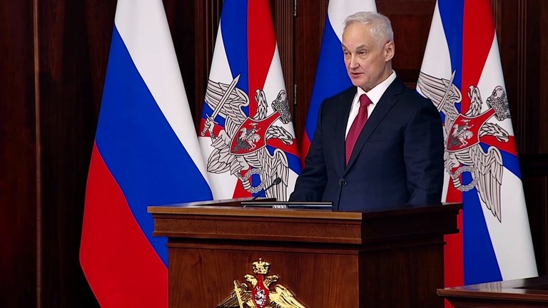 Russian Defense Minister Andrey Belousov claimed on Wednesday that Ukraine has lost 500,000 soldiers in the ongoing war in 2025 alone.