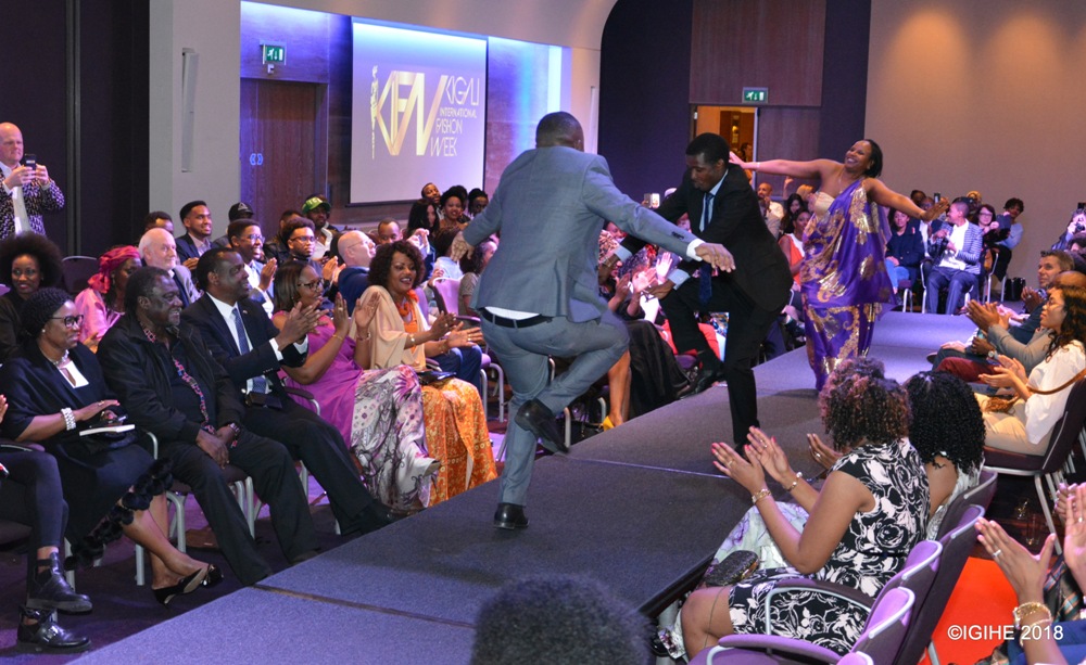 Rwandan Traditional dances were performed during the event