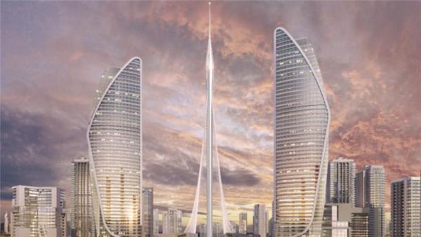 Saudi Arabia's Kingdom Holding is building a tower in Jeddah that is planned to surpass Burj Khalifa, rising more than a kilometre