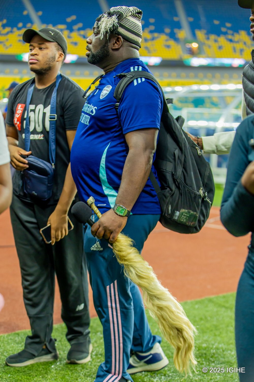 Kelechi was recently in Rwanda, accompanying Nigeria’s national team as they prepared to face the Amavubi in their fifth match of the FIFA World Cup qualifiers.