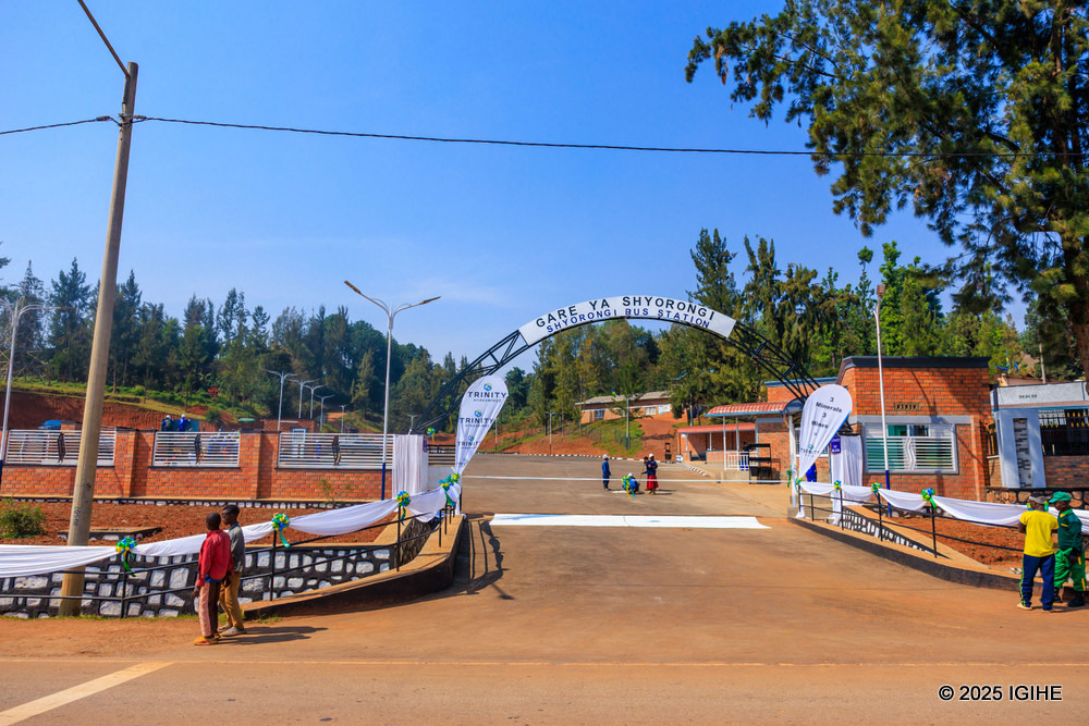 Shyorongi bus station expected to improve trade links