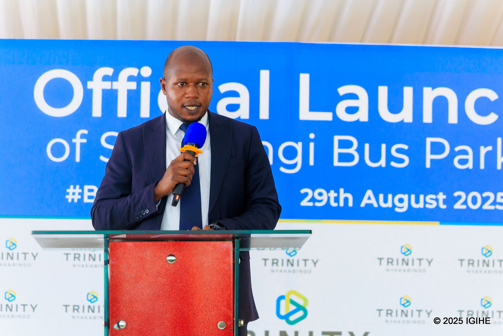 Justin Uwiringiyimana, the General Manager of Trinity Nyakabingo Mine, said the company remains committed to supporting local communities.