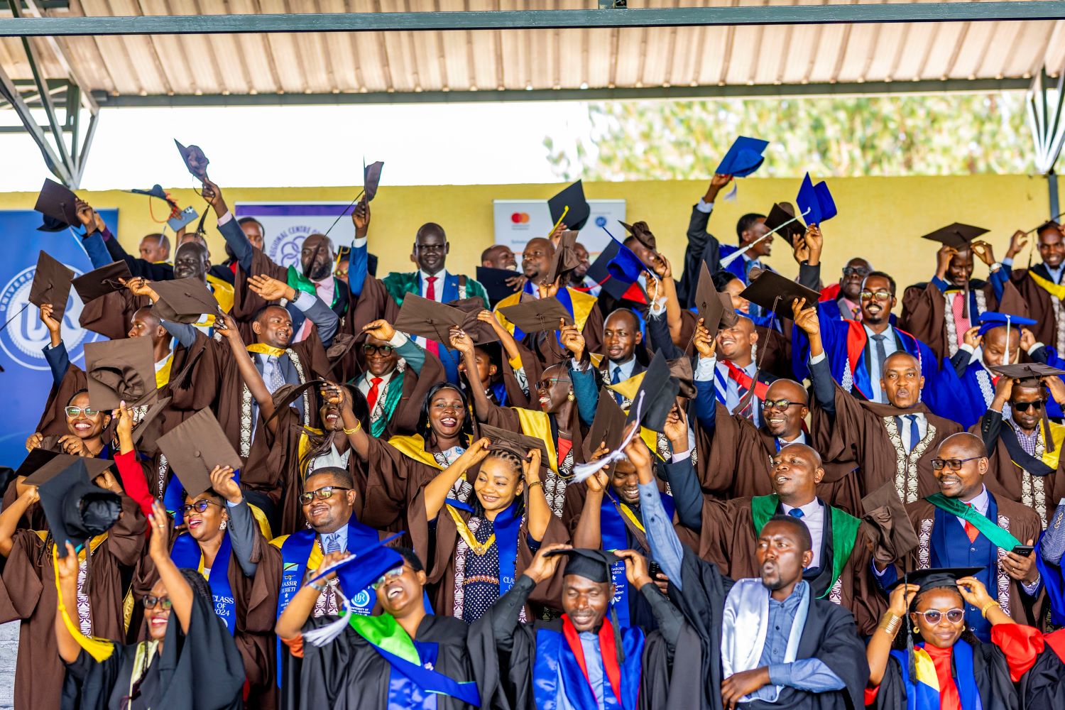 A total of 38 students from EAC Partner States graduated with a Master's Degree in Health Supply Chain Management