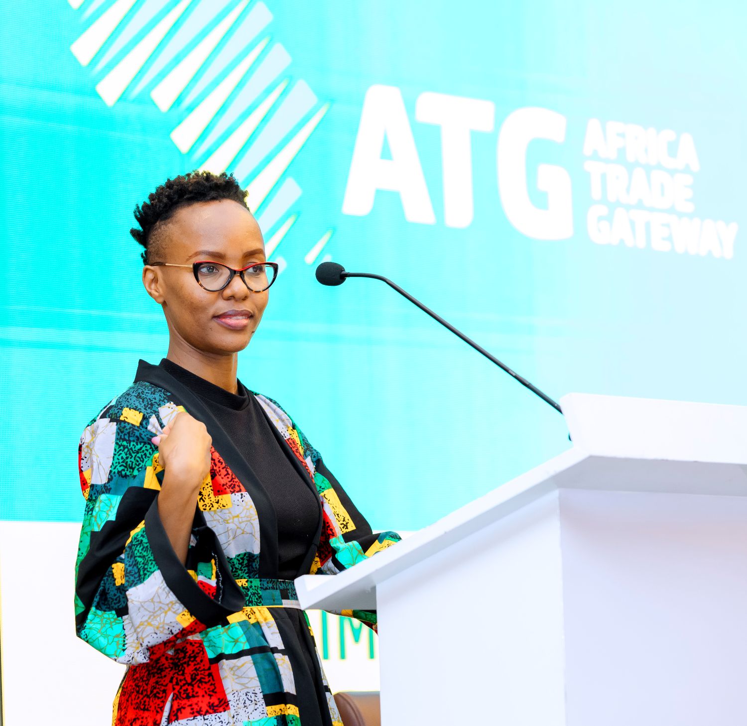 Trade development strategist Christine Nyairo moderated a panel on “Voices from ATG Community Partners: Accelerating Africa’s Single Continental Market – Collaborations, Networks & Market Access.