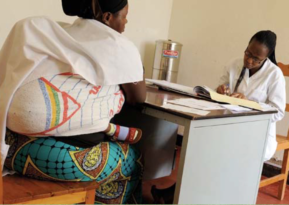 “Babies can sleep peacefully on their mother’s backs and dream of their future when their families have good health care.” Cedrick Bizimana (17) and Claudia Kamanzi (15)