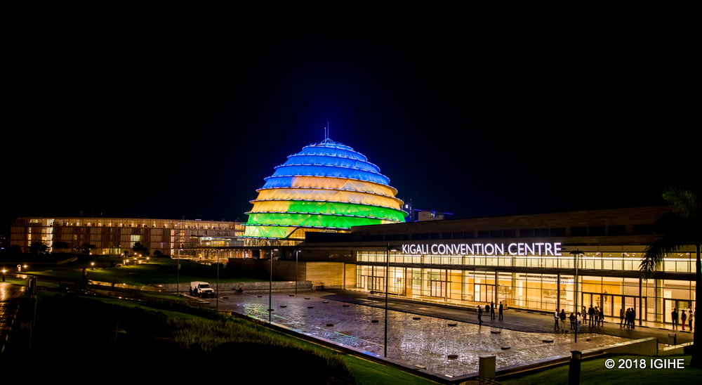 Kigali Convention Center charms many with its luminous and welcoming essence