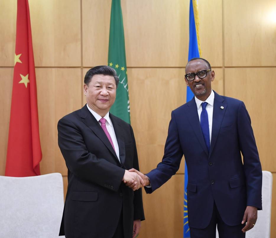 China enjoys cordial relations with Rwanda. 