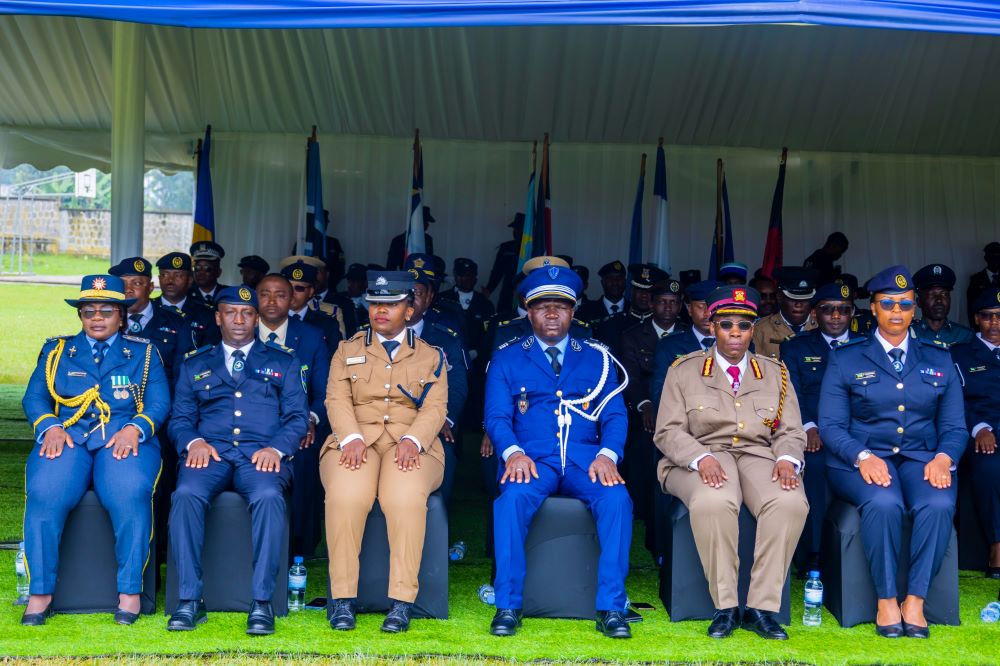 The ceremony was attended by Police Chiefs from Kenya and South Sudan, diplomats as well as families of the graduates. It was also attended by Deputy Police Chiefs and high ranking law enforcement officers Central African Republic (CAR), Botswana, Eswatini and Namibia.