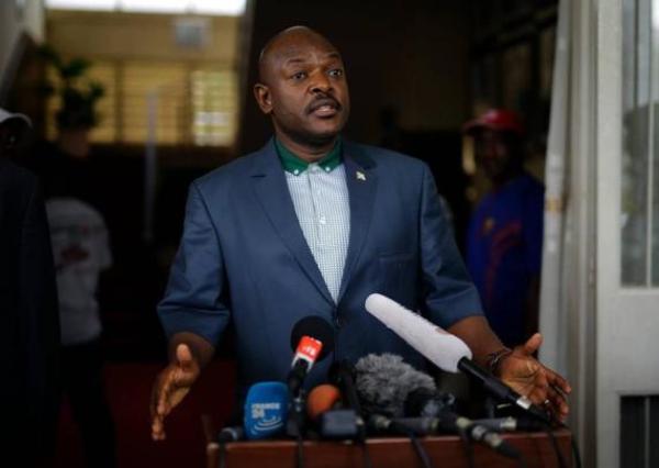 Burundi President Pierre Nkurunziza.