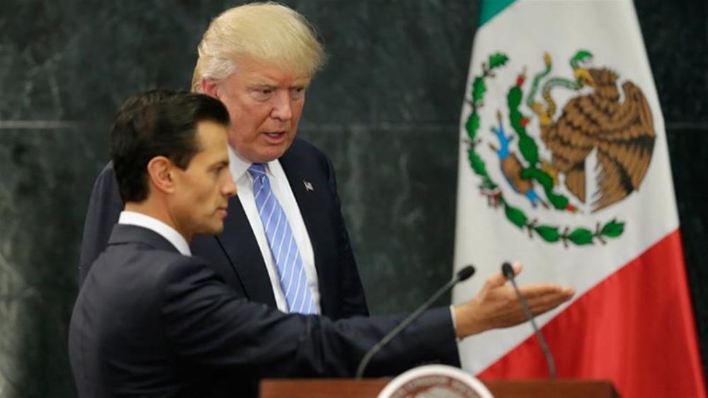Reports of State Department resignations came as Trump's order for wall on the Mexico border caused a rift with President Enrique Pena Nieto