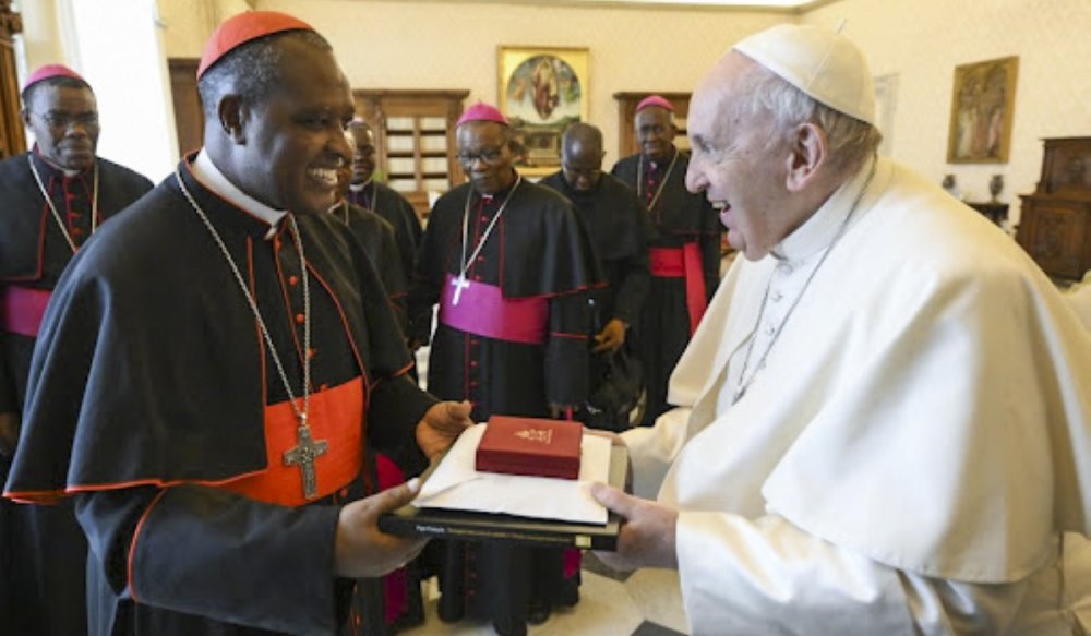Pope Francis, who established a uniquely strong relationship with Rwanda during his papacy.