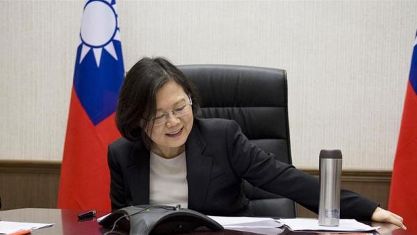 President Tsai Ing-wen spoke with US President-elect Donald Trump on the phone in December