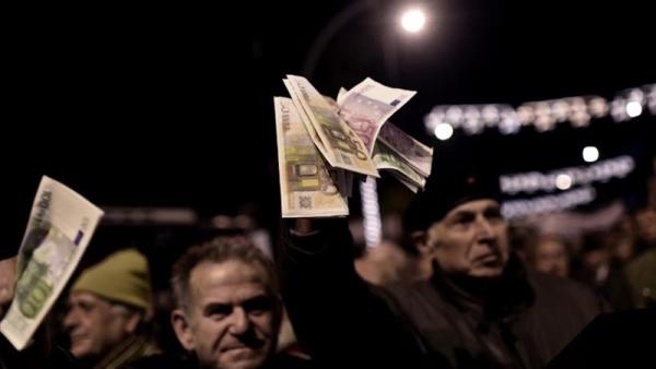 Pensioners were furious that the government's planned handout to them was paltry