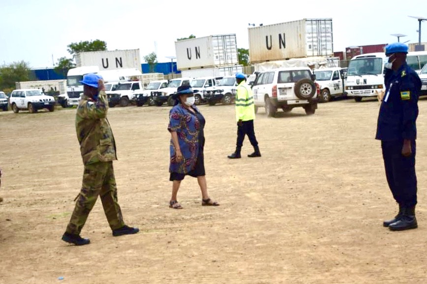 Rwandan Police peacekeepers in South Sudan will continue to execute their peacekeeping mandate under strengthened measures to observe WHO safety guidelines