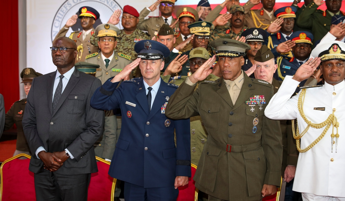 Military chiefs from Africa on Wednesday rallied behind the call for solidarity to improve the response to new forms of security threats, including violent extremism, human trafficking, piracy, and disinformation campaigns.