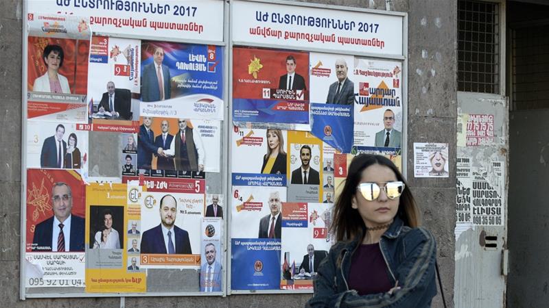 The election is a key democratic test for the landlocked nation of 2.9 million