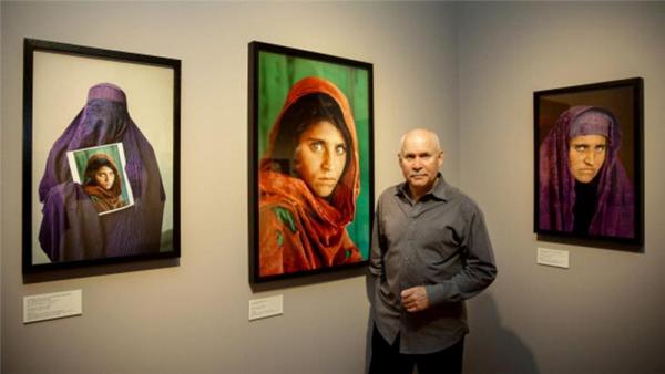 McCurry took the photos of Afghan girl Sharbat Gula in the 1980s