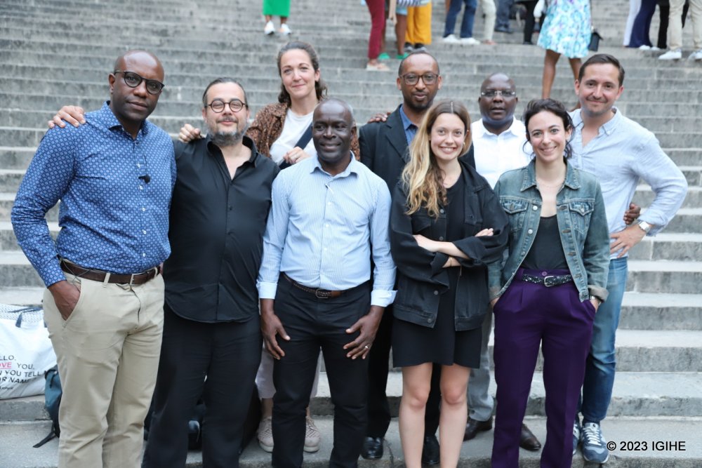 Members of the defence team that represented interests of Genocide survivors.
