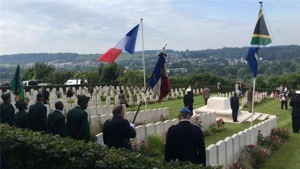 The Delville memorial commemorates South African soldiers who died in Africa, Europe and the Middle East