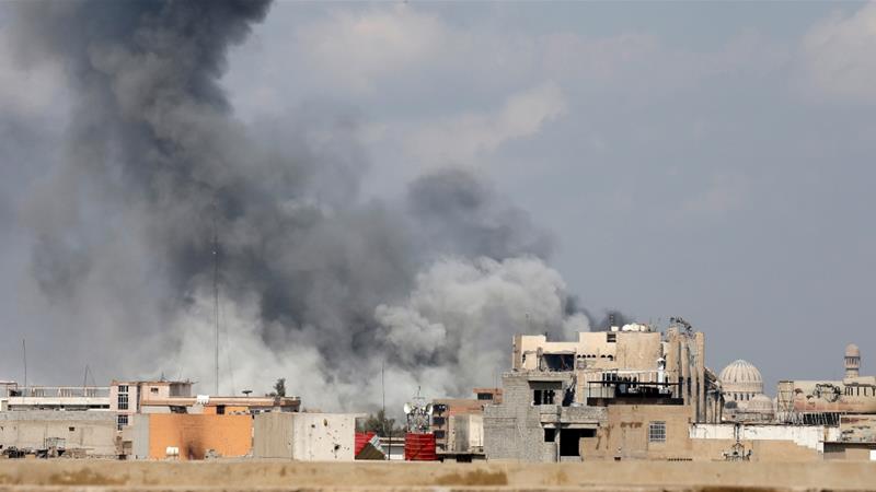 Iraqi forces backed by US-led coalition air raids are fighting to clear ISIL from Mosul