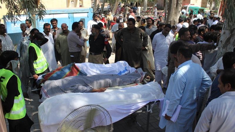 The incident occurred in the small village of Chak 95, just outside the city of Sarghoda located about 160km west of Lahore