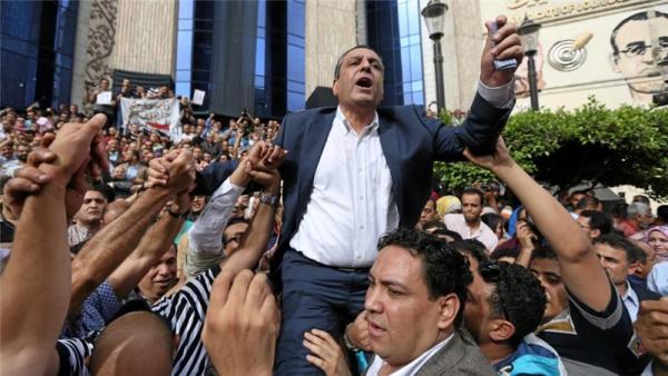 Adly's detention came amid a crackdown on journalists who oppose government policies, as well as protests against the clampdown