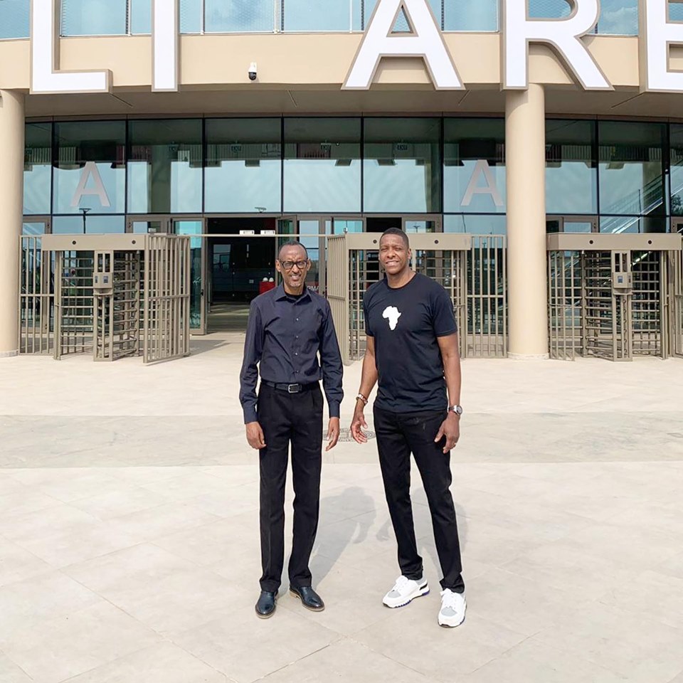 Masai Ujiri commended Kagame for walking the talk.