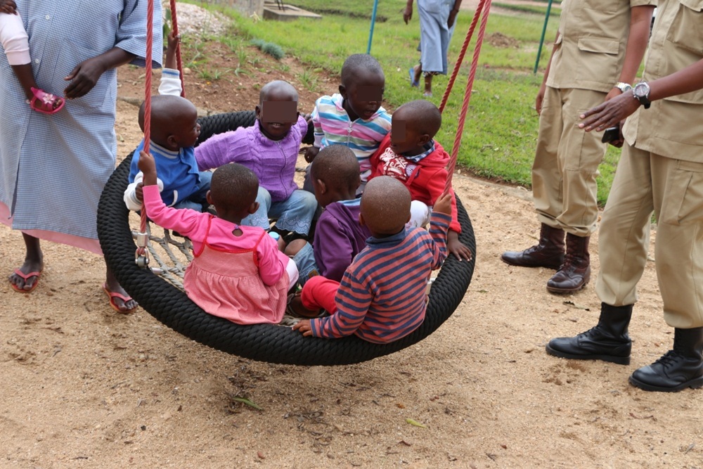 Children enjoy daycare times in Muhanga Prison