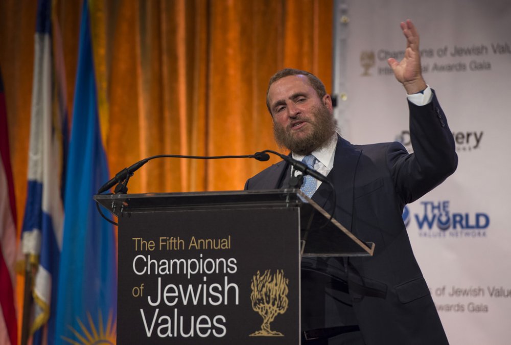 Rabbi Shmuley Boteach, the founder of The World Values Network