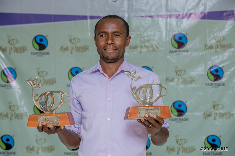 The Managing Director of Bwishaza cooperative, Josué Imanikuzwe has attributed the quality of their coffee to best farming practices.  