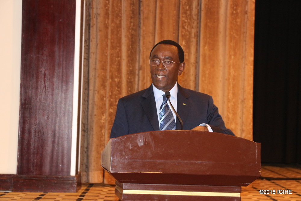 Senate President, Bernard Makuza