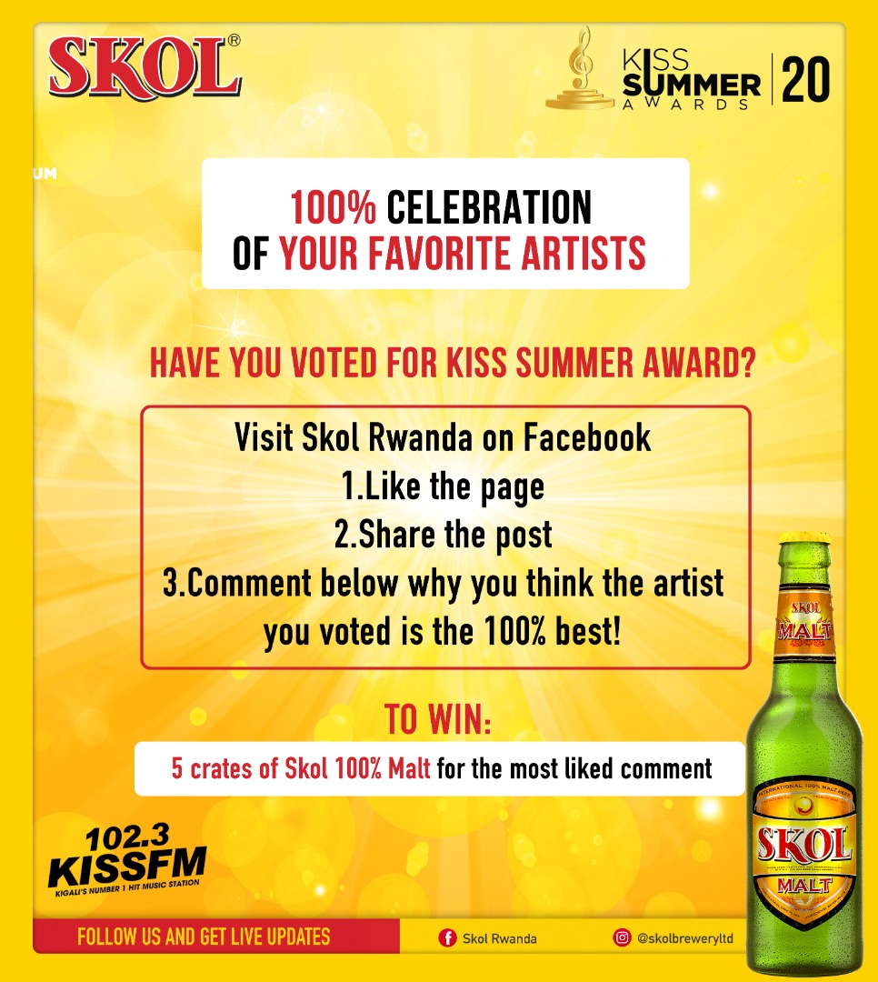 The awards will be presented on September 13, 2020.