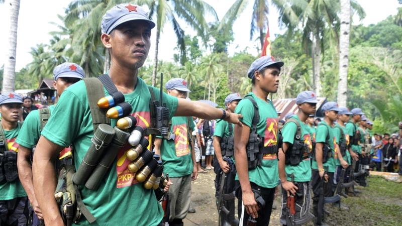 In the last year, the government has engaged in an on-and-off truce with communist rebels