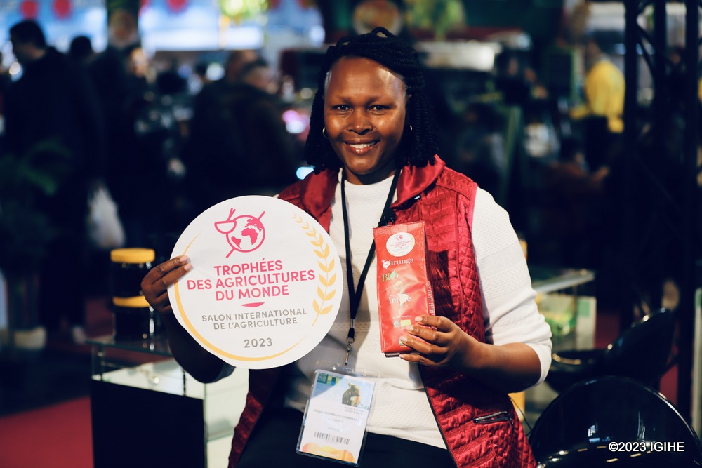The award was presented to Rwanda as a recognition for the country's products meeting standards. 