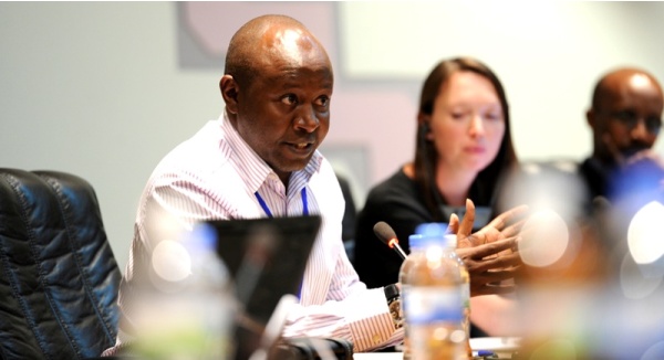 Shyaka Kanuma,the proprietor of Rwanda Focus Company which has closed recently.  