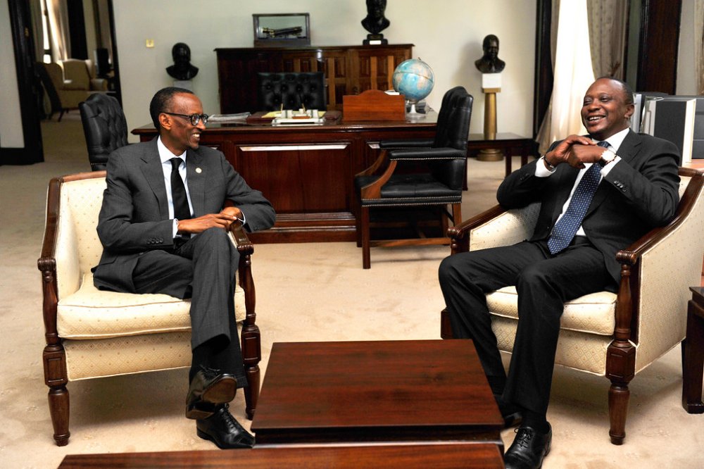 President Kagame has congratulated Kenyatta who is concluding his second-term. 