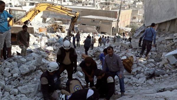 The Britain-based Observatory said the raids were carried out by either Syrian or Russian aircraft