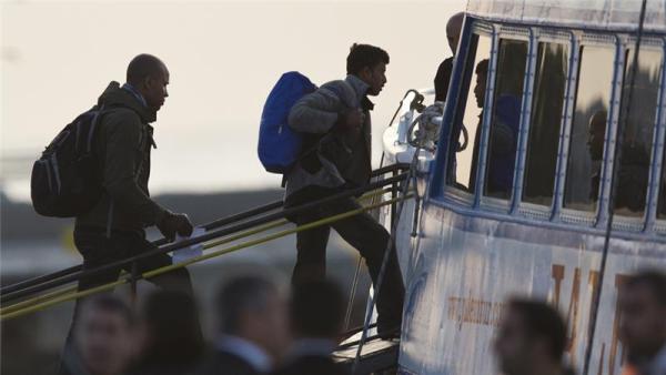 The deal to send people back across the Aegean Sea has been criticised by rights groups on ethical grounds