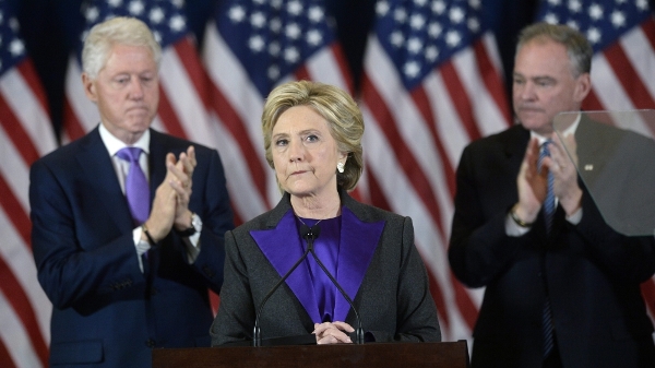 Clinton won the popular vote by 2.1 million ballots, but defeat in Wisconsin, Michigan, and Pennsylvania, handed the presidency to Trump