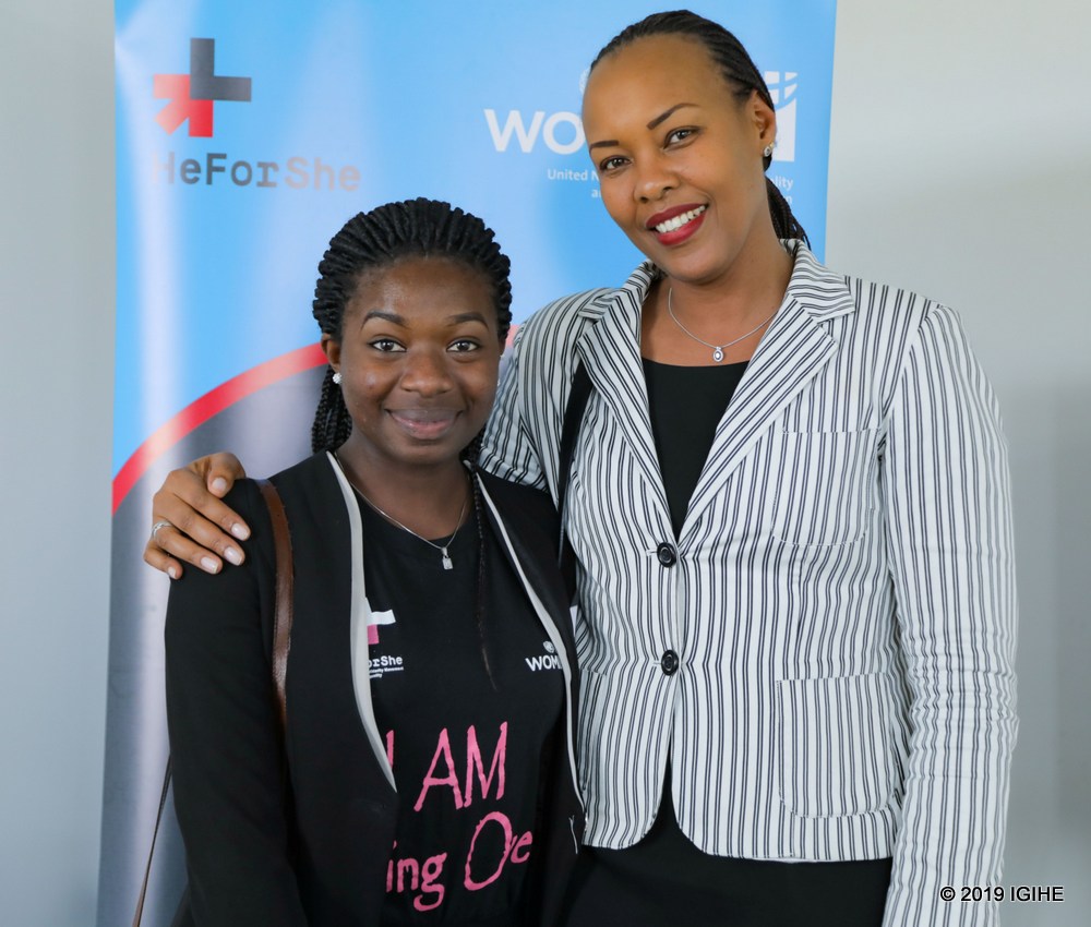In celebration of the International Women’s Day, UN Women in Rwanda has offered 25 Rwandan girls an opportunity to meet and share experiences with Rwandan women and men leaders