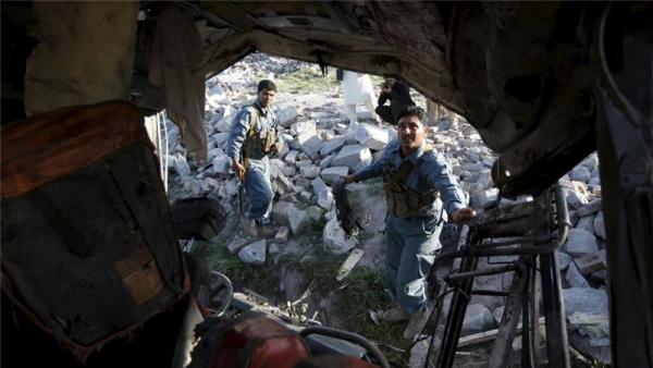 A suicide bomber on a motorcycle killed at least 12 army recruits on a bus in eastern Afghanistan
