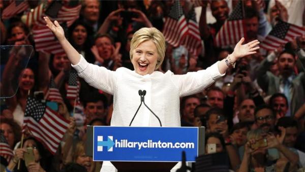 Clinton has won primaries in New Jersey and New Mexico
