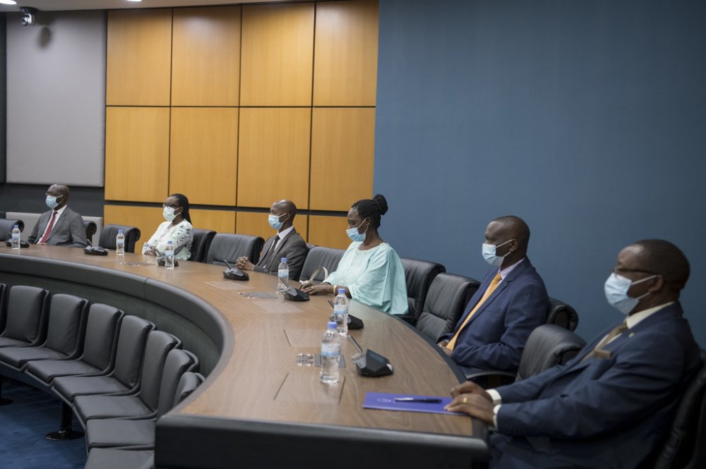 Kagame thanked Rwandans and the leaders for their continuous cooperation in ensuring that the Covid-19 pandemic is defeated